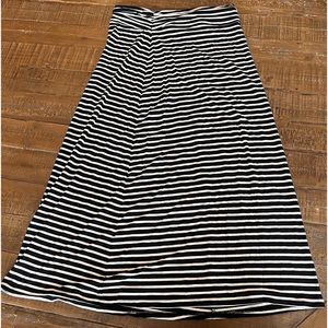 J. crew striped skirt. Size medium, like new.